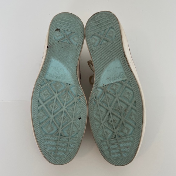 Chiara Ferragni x‎ Converse Gold Glitter One Star Platform Sneakers Size 10 - Picture 14 of 14